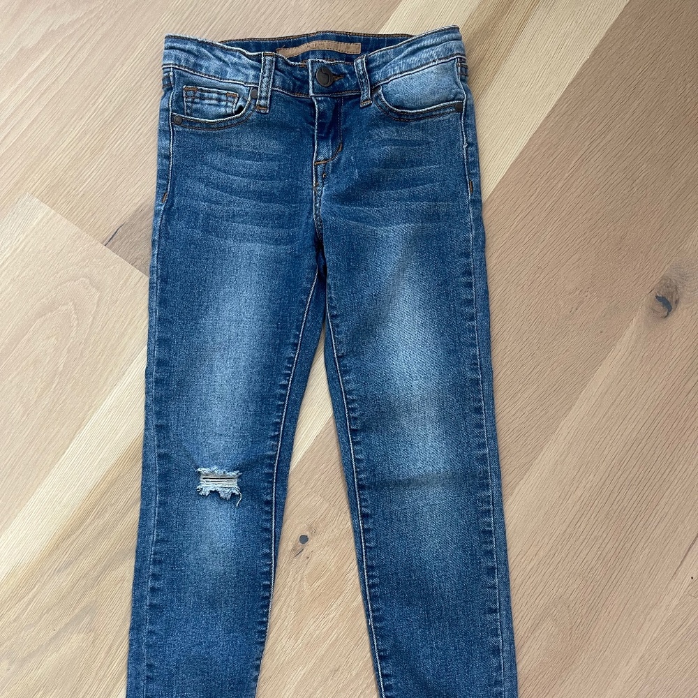 JOE'S JEANS Girl's The Rocker Stretch Ankle Skinny Jeans